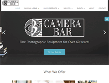 Tablet Screenshot of camerabar.com